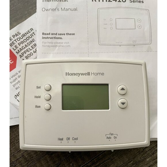 Used Honeywell RTH2410B Digital Thermostat | 5-1-1 Day Schedule | Single-Stage - Picture 3 of 6